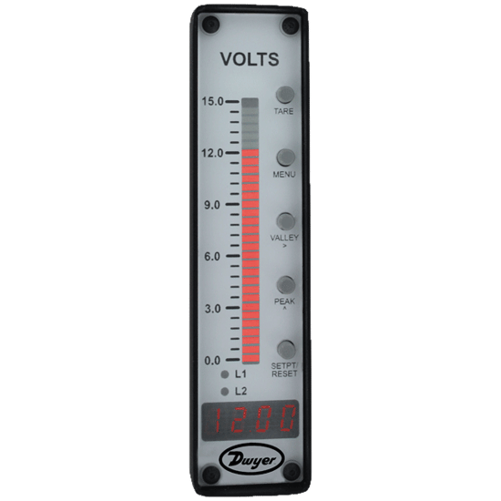 Dwyer Bar Graph Meter, Series BGM